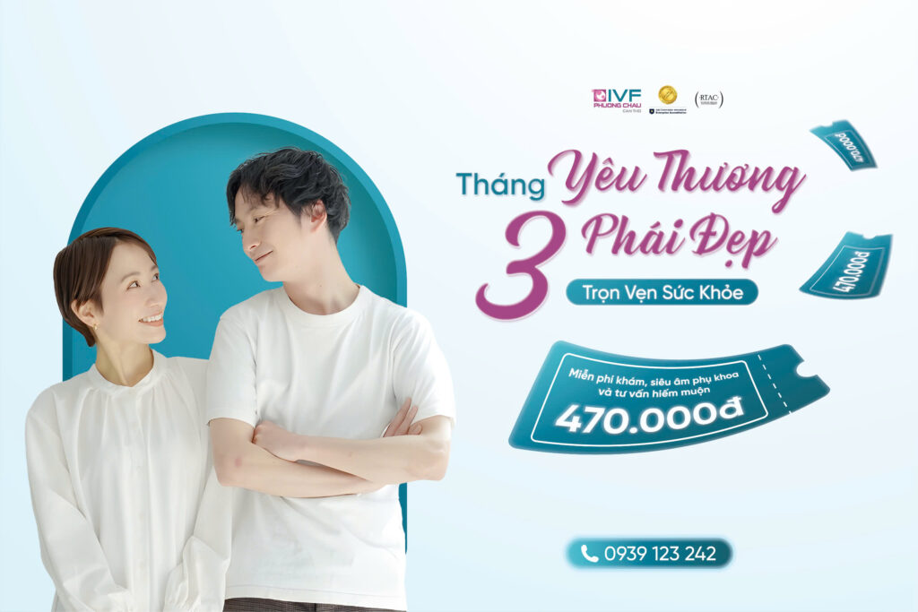 Tháng 3 – Yêu Thương Phái Đẹp, Trọn Vẹn Sức Khỏe
